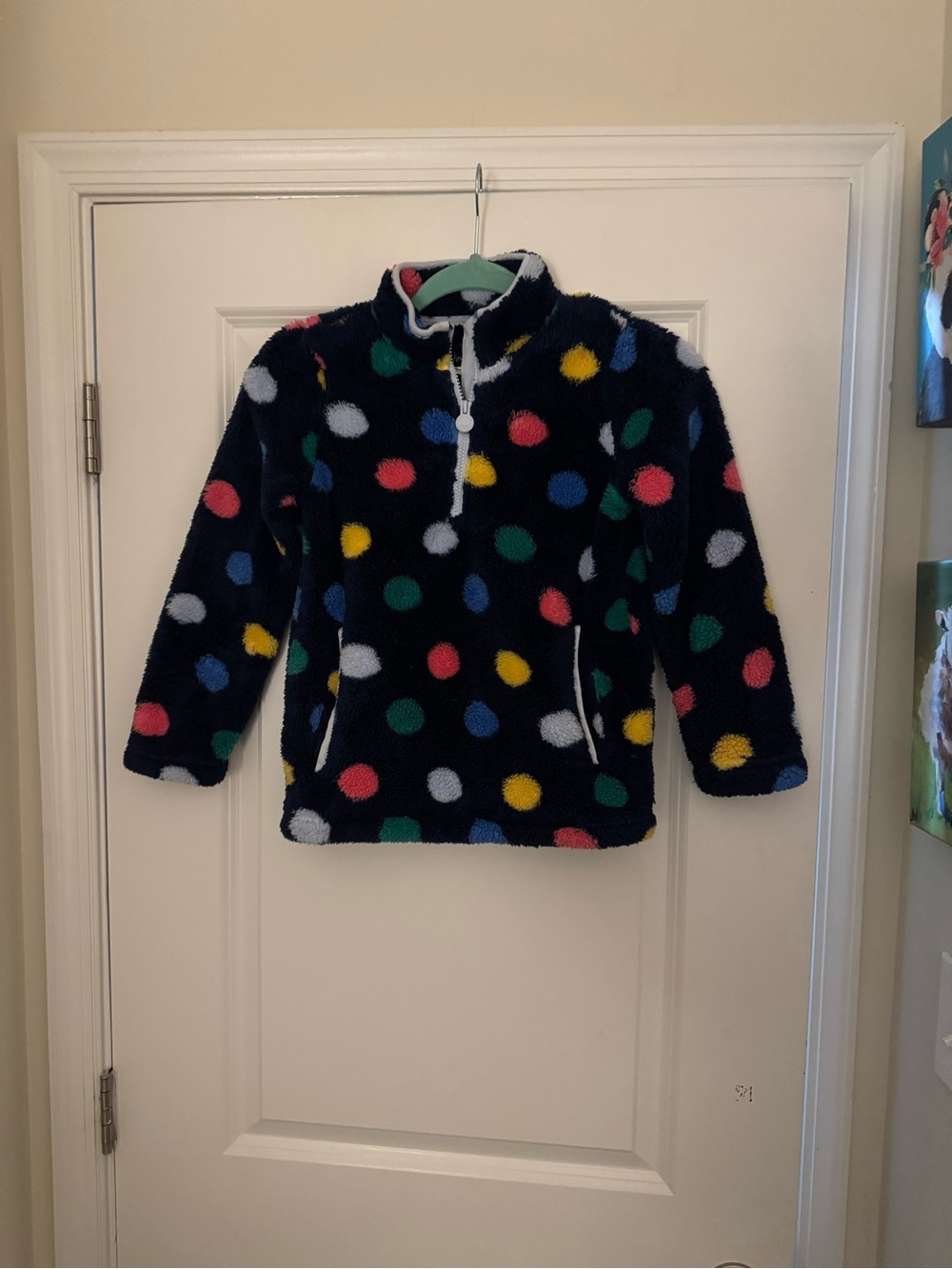 joules fleece pullover size 8/9